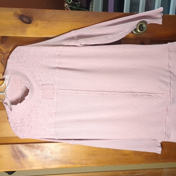 WE THE FREE* Casey tunic pullover sweater top long sleeve mock neck ribbed cotto - Picture 13 of 15